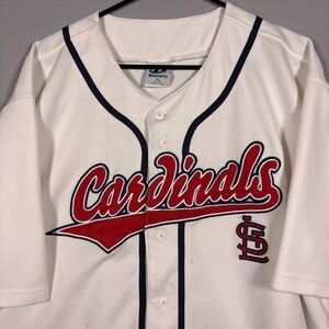 Vintage Y2K Dynasty Series St Louis Cardinals XL Jersey STL MLB